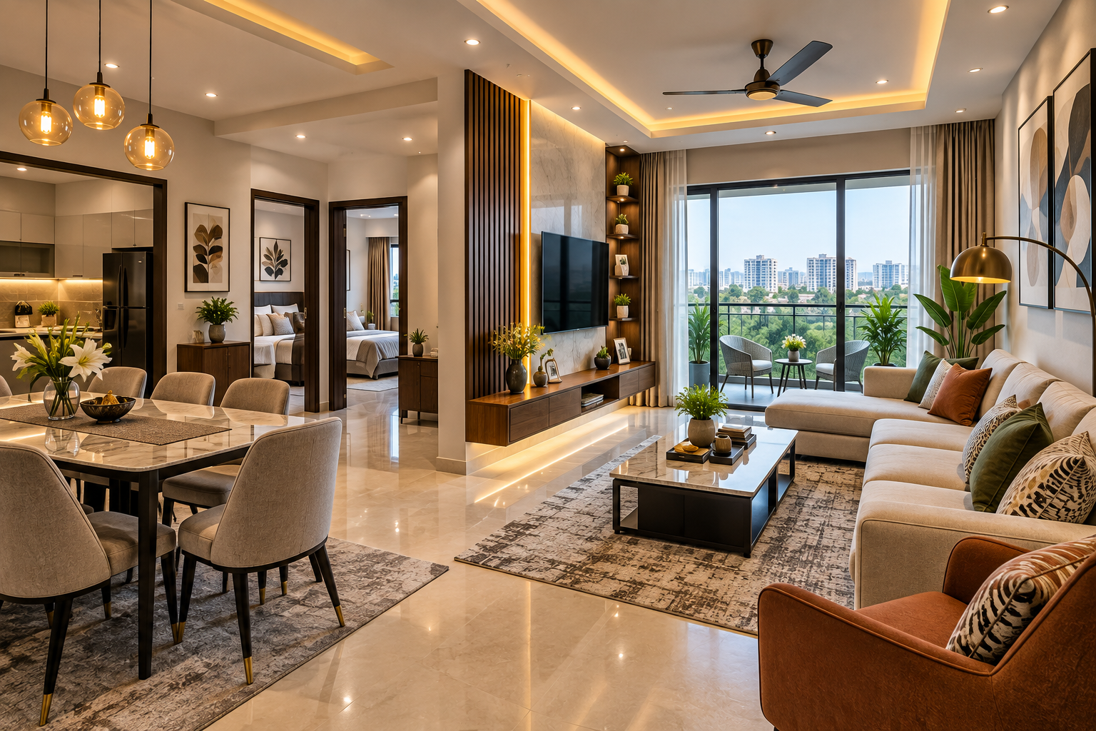 3 BHK Spacious Flat