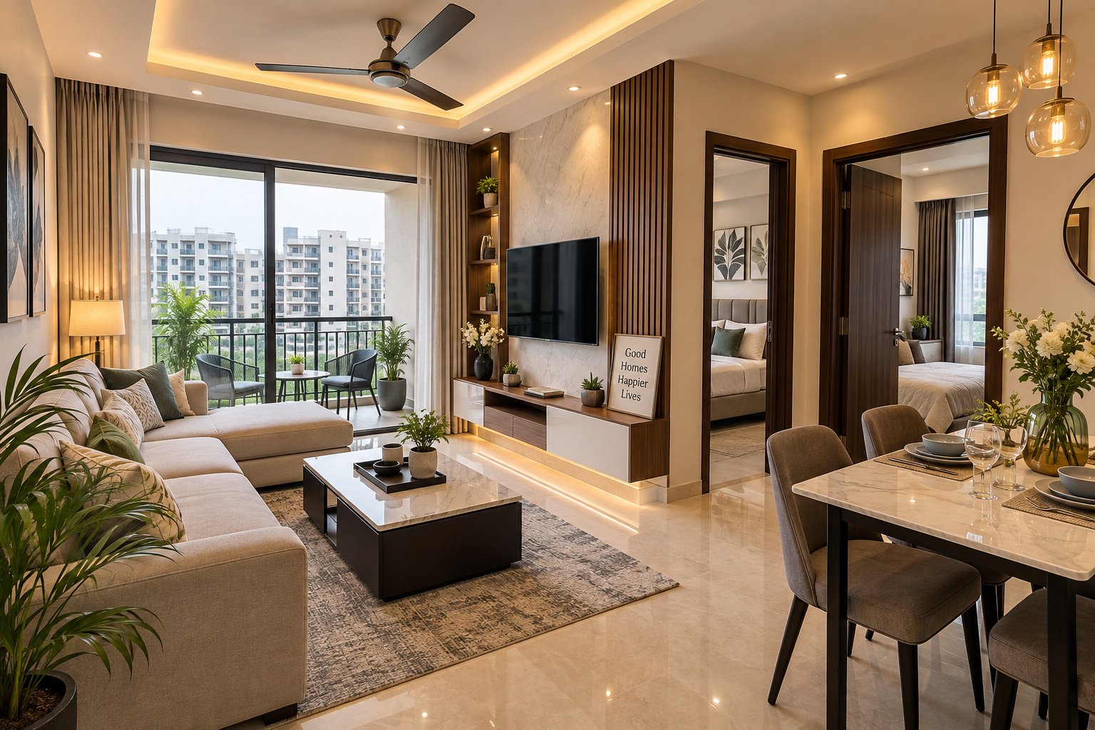 2 BHK Residential Unit
